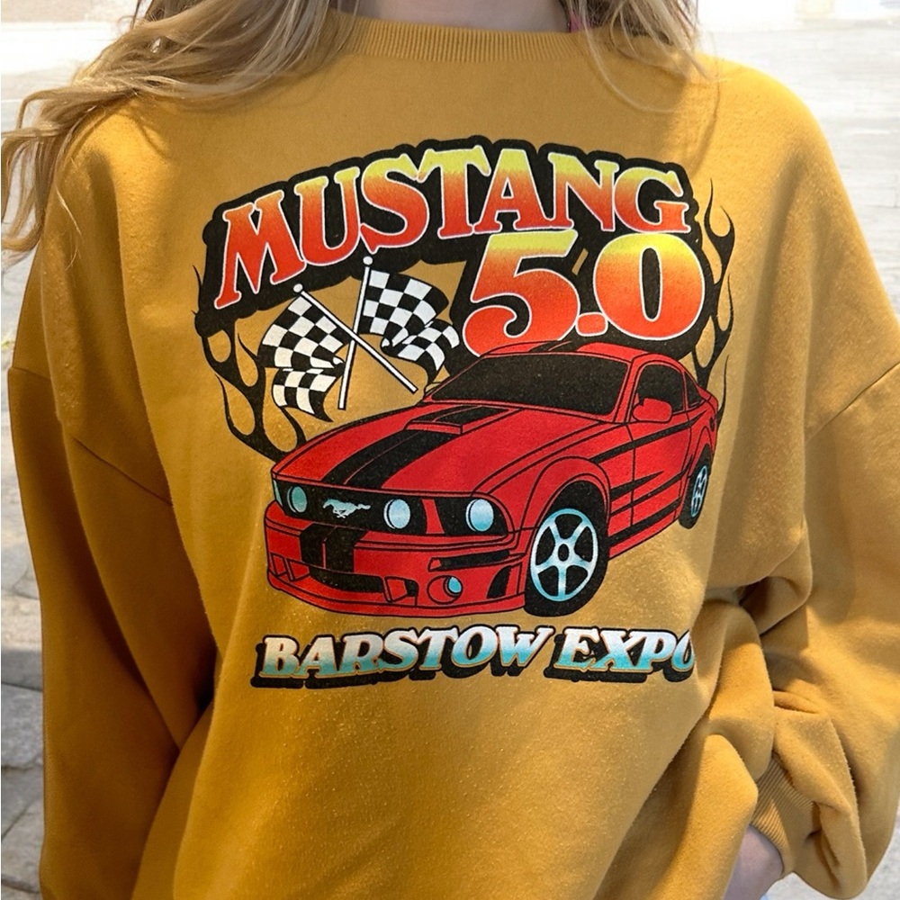 Vintage-style sweater Mustang.